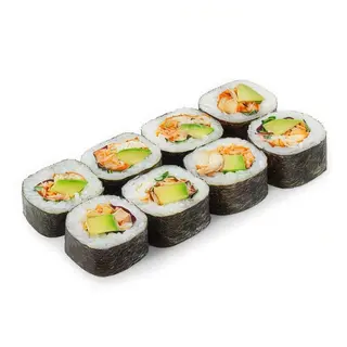 Futomaki De Palitos De Mozzarella, aguacate, mayonesa  (9 Uds.)