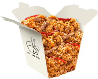 Orez cu carne de vită HOT