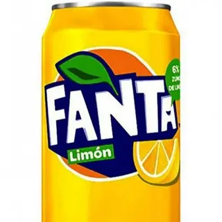 Fanta Limón lata 330ml.