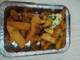 Fingers De Pollo Con Papas Fritas.