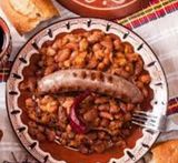 69.Боб с наденица (450г)