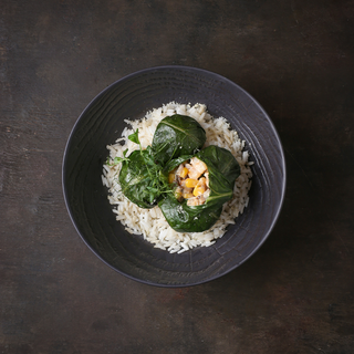 Բրինձ ծովախեցգետնի ժուլյենով