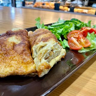 Омлет с кашкавал