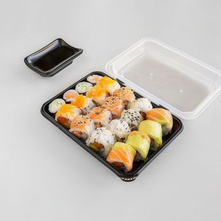 90 peças sushi variedade