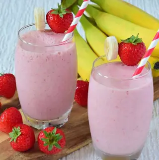 Milkshake Strawberry Banana