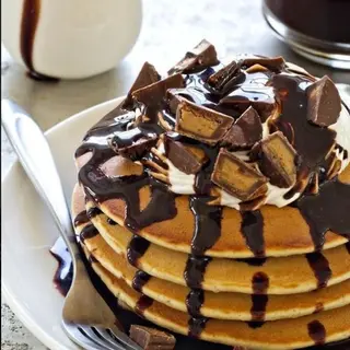 Pancakes nutella + kitkat