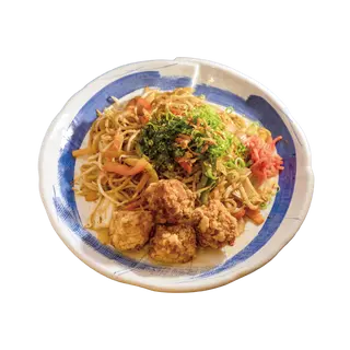 Kara-age Yakisoba