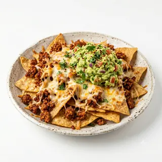 Nachos con Chorizo