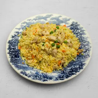 Arroz Frito Con Pollo Al Curry