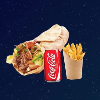 Menu durum solo carne 