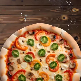 Mushroom Magic Veg Pizza