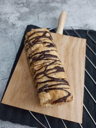 Caña de hojaldre y chocolate (1 Ud.) SIN GLUTEN, SIN LÁCTEOS