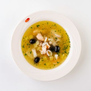 Суп рыбный по-итальянски