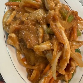 Pollo Con Salsa Satay