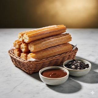 7 Churros tradicionales.