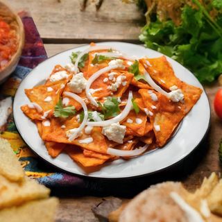 Chilaquiles rojos