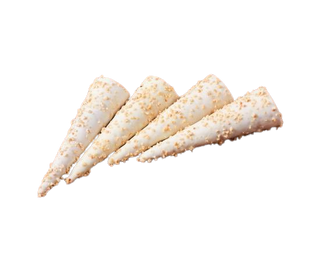 Barquillos Bañados En Chocolate Blanco X4