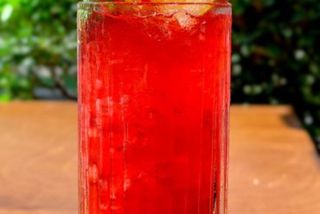 лимонад "клубника-ананас"