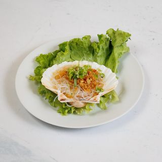 Jakobove kapice s rižinim rezancima