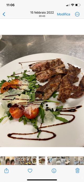 Tagliata di manzo