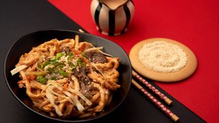 ატრია საქონლით ჯეკის სოუსით