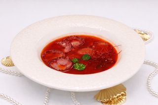 Томатний суп із Чорізо (300г)