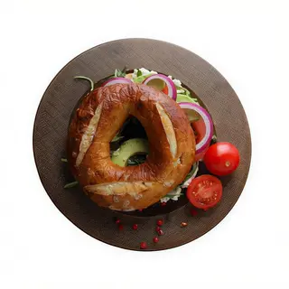 Rosca de lomo y pimientos
