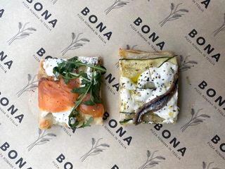 Zucchine e alici 1/4 teglia