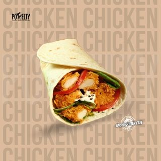Piadina con Pollo croccante