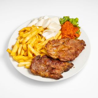 Vratina na žaru s prilogom