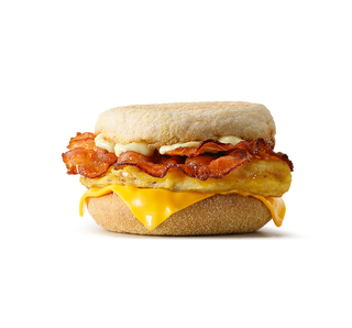 Muffin 'n' Egg Cheddar & bacon