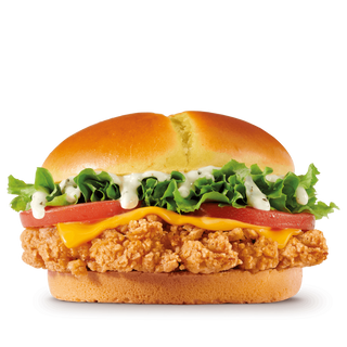 Hamburguesa Crispy Chicken (Con porción de patatas)