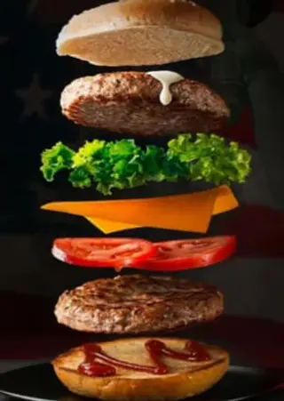 Base hamburger 