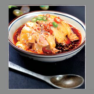 20 Pollo al vapore in salsa piccante (freddo)