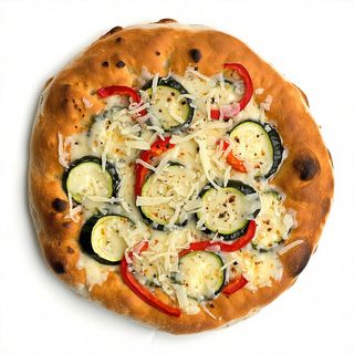 Pan - vegetariano mozzarella, verdure grigliate, grana.