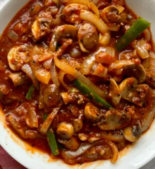 Mushrooms bhaji