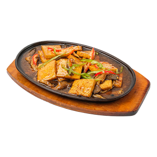 Тофу с грибами