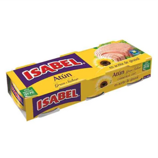 Thon à l'huile de Tournesol Isabel 3x80g 