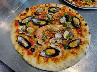 Pizza frutti di mare