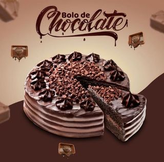 Bolo de Chocolate Imperador