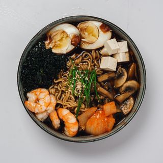 Рамен с креветкой