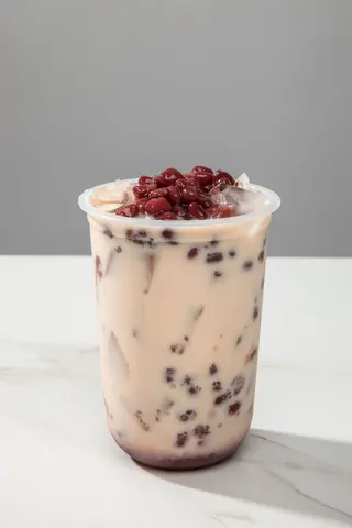 Red Bean Oat Milk Tea