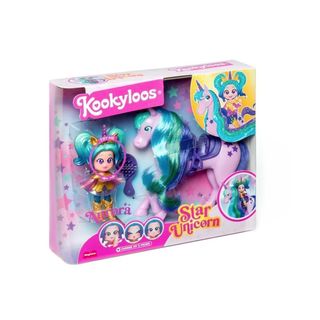 Set de joaca cu papusa Kookyloos Aurora si Star Unicorn [4156648]