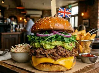 Hamburguesa La Mechada