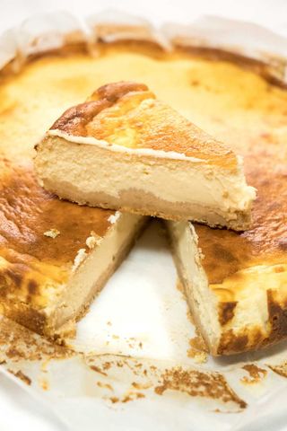 Tarta de queso de la hostia