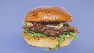 Burger Andrzej z kurczakiem