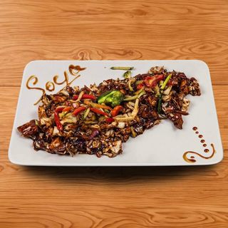 Piletina u ljutom Sechuan sosu + Coca-Cola 0.33l