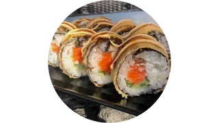 Łosoś grilowanyj w tempurze