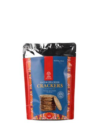 Oats and chia crackles 90g