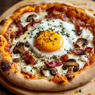 Pizza Alla Carbonara